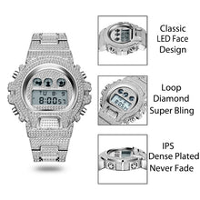 Load image into Gallery viewer, New MISSFOX G Style Shock Mens Watches Top Brand Luxury Digital Watch Men Diamond Male Clock Xfcs Classic Hip Hop Iced Out Watch