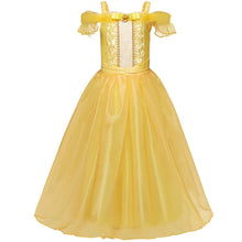 Load image into Gallery viewer, Fancy Snow White Princess Dress Christmas Costume Halloween Cosplay Dress up Baby Girl Clothes Birthday Party Kids tutu Dress