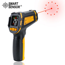 Load image into Gallery viewer, Digital Infrared Thermometer Laser Temperature Meter Non-contact Pyrometer Imager Hygrometer IR termometro Color LCD Light Alarm