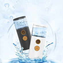 Load image into Gallery viewer, Portable USB Rechargeable Nano Mister Humidifier Cooling Mist Mini Face Humidifier Eyelash Extensions Sprayer Facial Device
