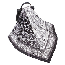Load image into Gallery viewer, Fashion Scarves for Women Shawl Print Silk Satin Hijab Scarf Female Bandana 90*90cm Luxury Brand Square Shawls Scarfs For Ladies