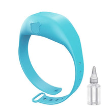 Load image into Gallery viewer, 1 Set Adjustable Wash Hand Gel Dispenser Portable Bracelet Pumps Wristband Hand Soap Dispenser With Refillable Beak Bottle