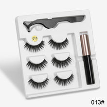 Load image into Gallery viewer, Magnetic Eyelashes Eyeliner Eyelash Curler Set5 Magnet Natural Long Magnetic False Eyelashes With Magnetic Eyeliner SEXYSHEEP