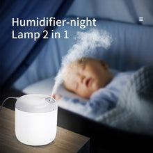 Load image into Gallery viewer, Baseus Humidifier Air Humidifier Purifying For Home Office 600ml Large Capacity Air Humidifier Humidificador With LED Lamp
