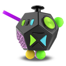 Load image into Gallery viewer, EDC Hand For Autism ADHD Anxiety Relief Focus Kids 12 Sides Anti-Stress Magic Stress Fidget Toys