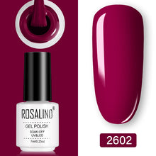 Load image into Gallery viewer, ROSALIND Gel Polish Set UV Vernis Semi Permanent Primer Top Coat 7ML Poly Varnish Gel Nail Art Manicure Gel Lak Polishes Nails