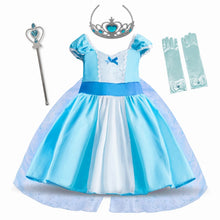 Load image into Gallery viewer, Infant Baby Girls Princess Costume Halloween Cosplay Clothes Toddler Party Role-play Kids Fancy Dresses For Girls