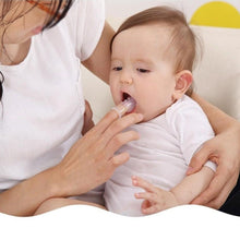 Load image into Gallery viewer, 1set Silicon Toothbrush+Box Baby Finger Toothbrush Kids Teeth Clean Soft Silicone Infant Tooth Brush Rubber Cleaning Baby Brush