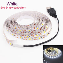 Load image into Gallery viewer, 1M 2M 3M 4M 5M USB LED Strip DC 5V Flexible Light Lamp 60LEDs SMD 2835 50CM Mini 3Key Desktop Decor Tape TV Background Lighting