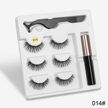 Load image into Gallery viewer, Magnetic Eyelashes Eyeliner Eyelash Curler Set5 Magnet Natural Long Magnetic False Eyelashes With Magnetic Eyeliner SEXYSHEEP