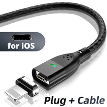 Load image into Gallery viewer, FONKEN Magnetic Cable Micro USB Type C Magnetic Charging Cables Magnetic Charger for iPhone Samsung Huawei Xiaomi Quick Charge