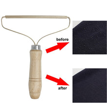 Load image into Gallery viewer, Portable Lint Remover Clothes Fuzz Fabric Shaver Manual Fluff Removing Roller for Sweater Woven Coat Clothes Brush Tool
