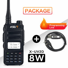 Load image into Gallery viewer, KSUN Walkie Talkie Dual Band Handheld Two Way Ham Radio Communicator HF Transceiver Amateur Handy Walkie-talkie