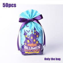 Load image into Gallery viewer, Halloween Decoration Supplies Tablecloths Straws Paper Plates Paper Cups Halloween Party Supplies Halloween Door Falg HY1