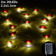 Load image into Gallery viewer, 1.5m 10Led Unicorn Snowman Snowflake Photo Clips Led Light String Wedding Festival Bar Home Party Decoration Christmas Ornament