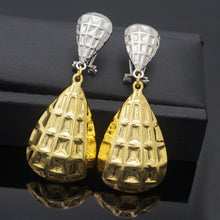 Load image into Gallery viewer, copper Drop Earrings Gold Color Long Earrings For Women Fashion Jewelry Mother Gift