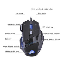 Load image into Gallery viewer, Fashion Classic 5500DPI LED Optical Gamer Mouse USB Wired Gaming Mouse 7 Buttons Gamer Computer Mice For Laptop Mice Dropship