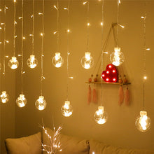 Load image into Gallery viewer, Curtain Fairy String Light LED Christmas Decorations for Home Garland Xmas Light Christmas New Year 2021 Navidad Ornament Gift