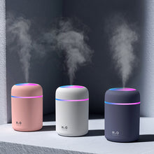 Load image into Gallery viewer, Air Humidifier Ultrasonic Aroma Essential Oil Diffuser 300ml USB Cool Mist Maker Aromatherapy with Colorful Lamp for Home Car