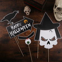 Load image into Gallery viewer, Amosfun 20PCS Halloween Party Photo Booth Accessory Camera Film Shooting Props Creative Party Supplies A5