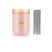 Load image into Gallery viewer, 280ML Ultrasonic Air Humidifier Candle Romantic Soft Light USB Essential Oil Diffuser Car Purifier Aroma Anion Mist Maker 2019