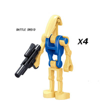 Load image into Gallery viewer, Star Wars General Robot Grievous With Lightsaber Battle Droid Model Building Blocks Enligthen Action Figure Toys For Children