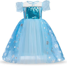 Load image into Gallery viewer, Fancy Snow White Princess Dress Christmas Costume Halloween Cosplay Dress up Baby Girl Clothes Birthday Party Kids tutu Dress