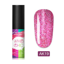 Load image into Gallery viewer, WHID CHIC Thermal Glitter Soak Off UV Gel Polish Sparkling Temperature Color-changing Varnish Gel Nail Art varnish Decor