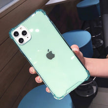 Load image into Gallery viewer, Lovebay Shockproof Bumper Transparent Silicone Phone Case For iPhone 11 Pro 7 8 6S Plus SE 2020 X XR XS Max TPU Protection Cover