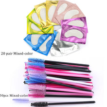 Load image into Gallery viewer, Eyelash Extension Disposable Eyebrow brush Mascara Wand Applicator Spoolers Eye Lashes Cosmetic Brushes Set makeup tools