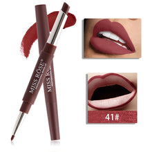 Load image into Gallery viewer, 20 Color Matte Lipstick Lip Liner 2 In 1 Brand Makeup Lipstick Matte Durable Waterproof Nude Red Lipstick Lips Make Up