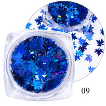 Load image into Gallery viewer, Holographic Powder on Nails Laser Silver Glitter Chrome Nail Powder DIP Shimmer Gel Polish Flakes for Manicure Pigment CH1028-4