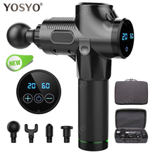 Load image into Gallery viewer, Massage Gun Muscle Relaxation Massager At Home Charging Deep Dynamic Therapy Vibrator Box Portable Package