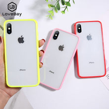 Load image into Gallery viewer, Lovebay Transparent Shockproof Phone Case For iPhone SE 2020 11 Pro Max X XR Xs Max Soft TPU Clear Case For iPhone 6 6s 7 8 Plus