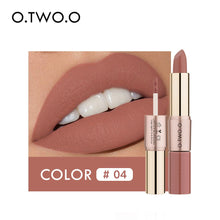 Load image into Gallery viewer, O.TWO.O 12 Colors Lips Makeup Lipstick Lip Gloss Long Lasting Moisture Cosmetic Lipstick Red Lip Matte Lipstick Waterproof