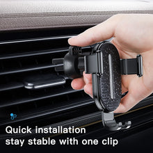 Load image into Gallery viewer, KUULAA Car Phone Holder Gravity Stand Mobile Support Holder in Car Phone Mount Holder Stand for iPhone Samsung Xiaomi