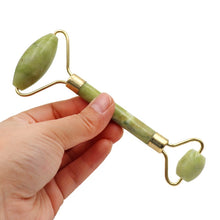 Load image into Gallery viewer, 1pc 8 Sizes Facial Massage Roller Plate Double/Single Heads Jade Stone Massager Eye Face Neck Thin Lift Relax Slimming Tools