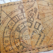 Load image into Gallery viewer, Potters The Marauder's Map Wizard School Tickets Harried Wizard School Acceptance Letter Hogwart Collection