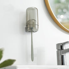 Load image into Gallery viewer, Bathroom Accessories organizer Set Toothbrush Holder Automatic Toothpaste Dispenser Holder Toothbrush Wall Mount Rack Tools Set