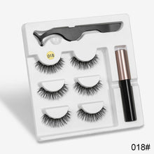 Load image into Gallery viewer, Magnetic Eyelashes Eyeliner Eyelash Curler Set5 Magnet Natural Long Magnetic False Eyelashes With Magnetic Eyeliner SEXYSHEEP
