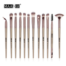 Load image into Gallery viewer, Makeup brushes set professional 12/14 pcs/lot Makeup Brushes Set Eye Shadow Blending Eyeliner Eyelash Eyebrow Brush For Makeup