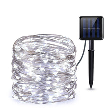 Load image into Gallery viewer, solar lamp led outdoor 7m/32m led fairy lights holiday christmas garlands solar garden party waterproof lights LED String Lights