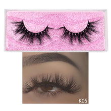 Load image into Gallery viewer, Visofree 5D Mink Eyelashes Long Lasting Mink Lashes Natural Dramatic Volume Eyelashes Extension Thick Long 3D False Eyelashes