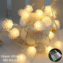 Load image into Gallery viewer, Curtain Fairy String Light LED Christmas Decorations for Home Garland Xmas Light Christmas New Year 2021 Navidad Ornament Gift