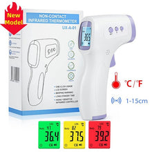 Load image into Gallery viewer, Digital LCD Temperature Indoor Room Meter Thermometer Hygrometer Sensor Humidity Thermometer Gun Infrared Digital Termometro