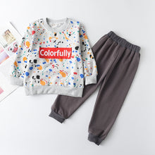 Load image into Gallery viewer, Bear Leader Boys Clothes Children's Clothing Sets 2021 Autumn Long Sleeve Active Suits Letter Print Baby Clothes 2pcs Boy Set