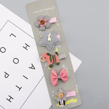 Load image into Gallery viewer, Cute girl hairpin hair accessories Korean princess version of the headdress girl birthday gift flower headdress hairpin gift