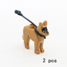 Load image into Gallery viewer, WW2 Military Weapon Building Blocks Pack MOC Army Accessories lots Soldier Figures Gun City Police SWAT Team Dogs Toys For Boys