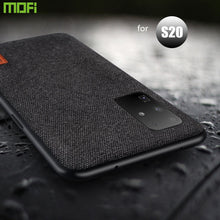 Load image into Gallery viewer, MOFi Case For Samsung S20 Plus Fabric Back Cover For Samsung S20 Ultra Case Cloth For Galaxy S20+ Plus Silicone Capas S20 Case