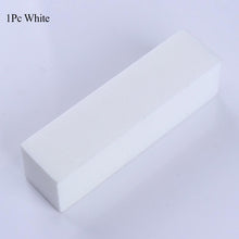 Load image into Gallery viewer, 1 Pc Half-Moon-Shaped Nail File Nail Buffer Washable Grinding Polishing Sanding Buffing Pedicure Nail Art Tools